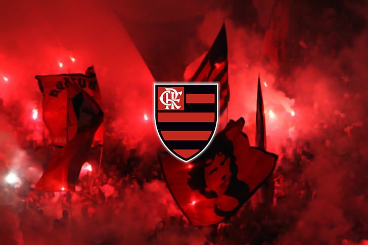 Clube de Regatas do Flamengo, Brasilien, fotboll, sport, HD tapet