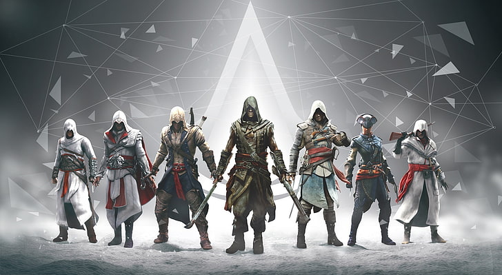 Assassins Creed All Character, fondo de pantalla de Assassin's Creed,  Juegos, Fondo de pantalla HD | Wallpaperbetter