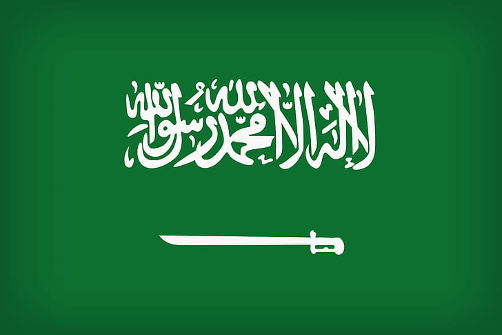 Bandiere, bandiera dell'Arabia Saudita, bandiera, Sfondo HD