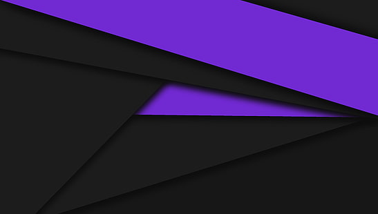 Абстракция, Фигуры, Серый, Фиолетовый, HD обои HD wallpaper