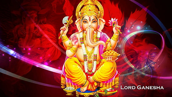Lord Ganesha Qualität Cool God Hd Hintergrundbilder 1920 × 1080, HD-Hintergrundbild HD wallpaper