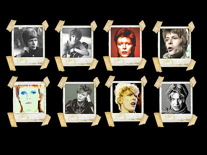 Bowie, David, glam, pop, rock, Fondo de pantalla HD HD wallpaper