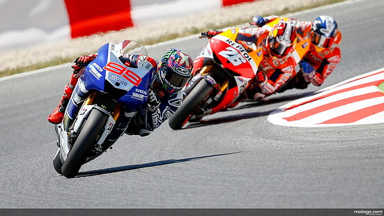 Moto GP, Jorge Lorenzo, TVS Apache, Marc Marquez, Dani Pedrosa, HD wallpaper HD wallpaper