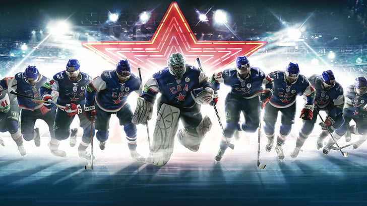 NHL-Team, Eishockey, Hockey-Team, HD-Hintergrundbild