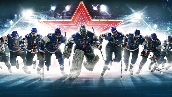 NHL team, Ice hockey, Hockey team, HD wallpaper HD wallpaper