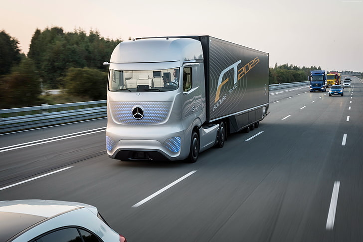 Mercedes-Benz Future Truck 2025, автомобили будущего, HD обои