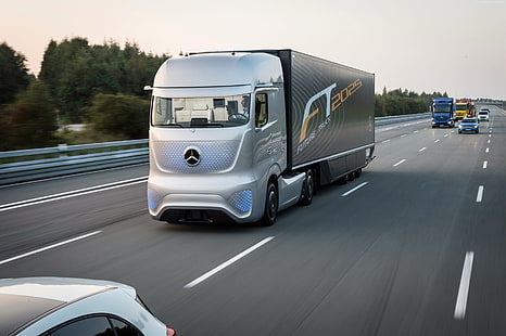 Mercedes-Benz Future Truck 2025, автомобили будущего, HD обои HD wallpaper