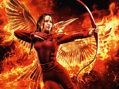 Jennifer Lawrence จาก The Hunger Games: Mockingjay, Part 2, Jennifer, Lawrence, Hunger, Games, Mockingjay, วอลล์เปเปอร์ HD HD wallpaper