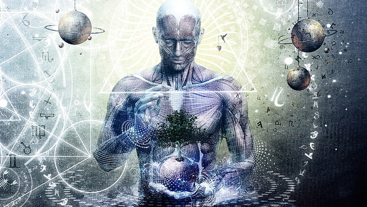 meditasi, spiritual, Cameron Grey, Wallpaper HD