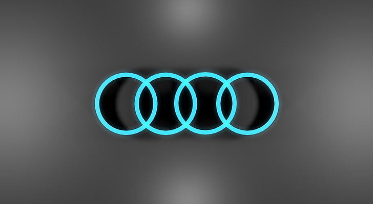 Audi HD, лого на Audi, автомобили, Audi, лого, HD тапет