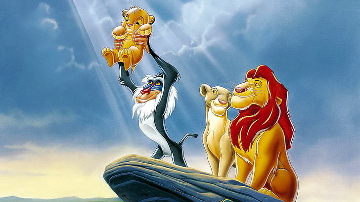 Mufasa Och Sarabi Rafiki Visar Baby Simba Disney Bakgrund Hd 3840 × 2160, HD tapet