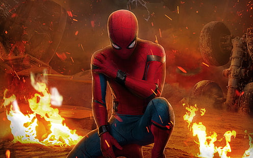 Spider-Man: Heimkehr, Tom Holland, Filme, HD-Hintergrundbild HD wallpaper