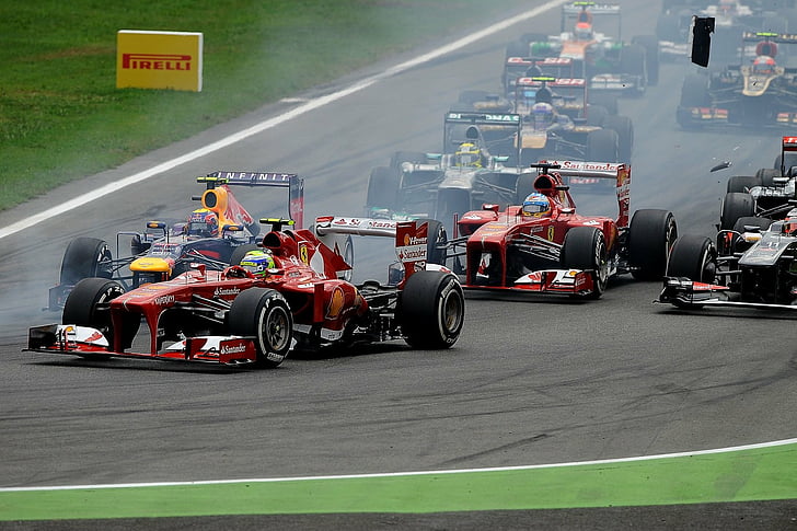 2013 ، ألونسو ، f138 ، فيراري ، فورمولا ، ماسا ، سباق ، سباق ، رافيتايلمنت ، سكوديريا، خلفية HD