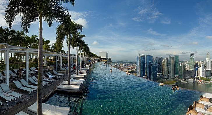 Marina Bay Sands 4k HD изтегляне на изображение, HD тапет