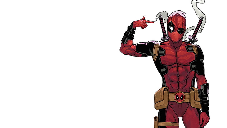 Marvel Deadpool иллюстрация, комиксы, Дэдпул, HD обои