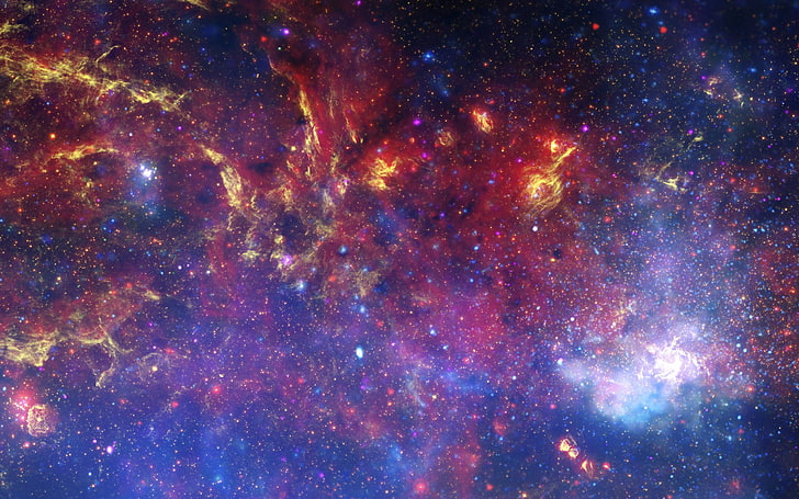 Milky Way-Windows Theme Wallpaper, wallpaper nebula, Wallpaper HD