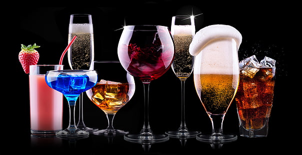 Getränke, lecker, Cocktails, HD-Hintergrundbild HD wallpaper