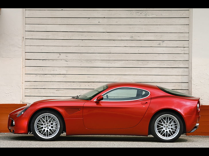 Alfa Romeo 8C Competizione, alfa romeo 8c comp hr_manu, voiture, Fond d'écran HD