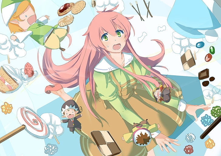 Jinrui wa Suitai Shimashita, gadis anime, Watashi (Jinrui wa Suitai Shimashita), Wallpaper HD