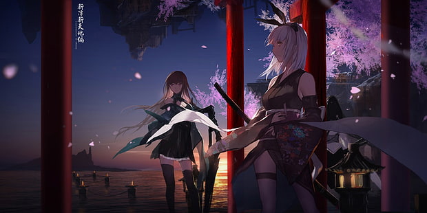 Grafik, swd3e2, ursprüngliche Charaktere, Anime-Mädchen, HD-Hintergrundbild HD wallpaper