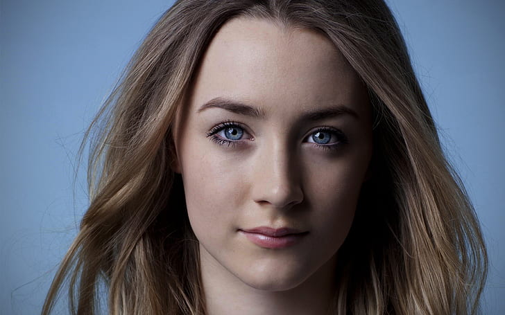 Saoirse Ronan 女性 女優 アイルランド人 青い目 顔 Hdデスクトップの壁紙 Wallpaperbetter