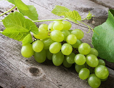 зеленый виноград фрукты, зеленый, фон, широкоформатные, обои, еда, ягода, виноград, лист, полноэкранные, HD обои, полноэкранные, HD обои HD wallpaper