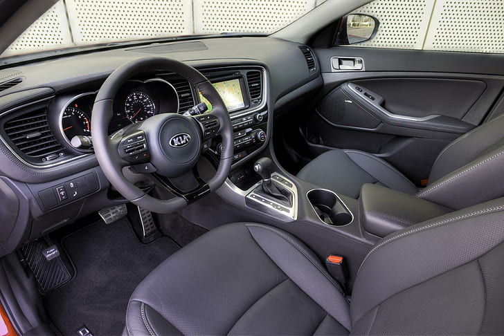 Kia Optima Hybrid, 2014 kia optima berline, voiture, Fond d'écran HD