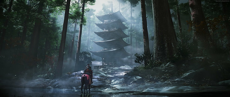 Videospiel, Ghost of Tsushima, HD-Hintergrundbild HD wallpaper