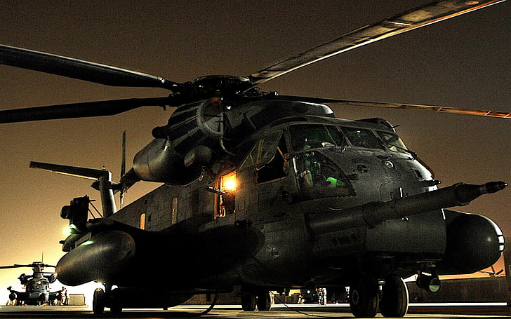 Military Helicopters, Sikorsky MH-53, HD wallpaper
