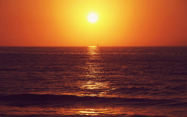 Natur, Fotografie, Wasser, Sonnenuntergang, Meer, Reflexion, HD-Hintergrundbild