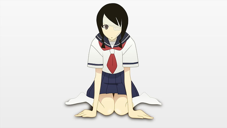 Sayonara Zetsubou Sensei, chicas anime, anime, Fondo de pantalla HD