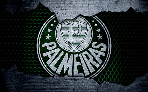 Piłka nożna, Sociedade Esportiva Palmeiras, Logo, Tapety HD HD wallpaper