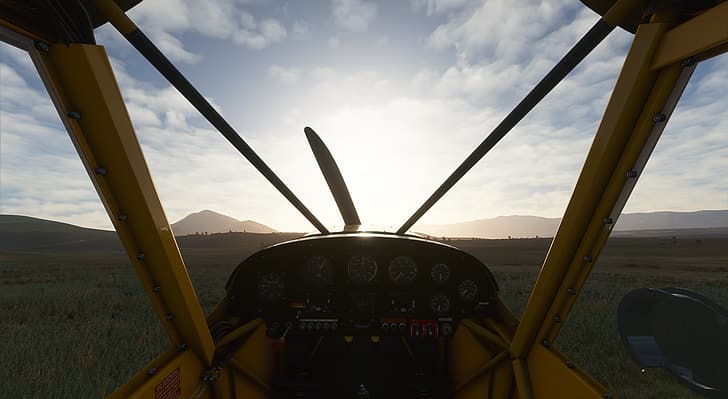 Wanaka, NZ, New Zealand, Bush flying, Microsoft Flight Simulator 2020, HD wallpaper