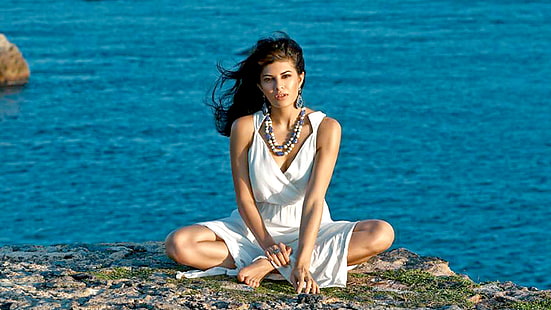 Jacqueline Fernandez Beach Fotoshooting, HD-Hintergrundbild HD wallpaper