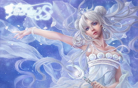 عمل فني بحار القمر bishoujo senshi بحار القمر Anime Sailor Moon HD Art ، Sailor Moon ، عمل فني، خلفية HD HD wallpaper