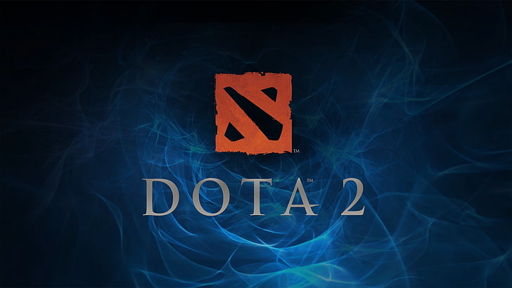 Логотип Dota 2, Dota 2, арт, 2014, логотип, HD обои