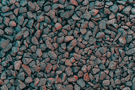 камни, галька, гравий, текстура, HD обои HD wallpaper