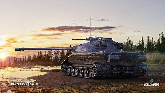tank, World of Tanks, Object 279 early, HD masaüstü duvar kağıdı HD wallpaper