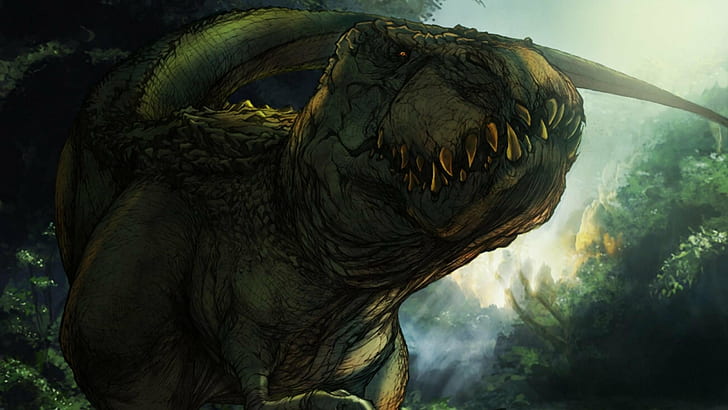 الديناصورات ، إندومينوس ريكس، خلفية HD