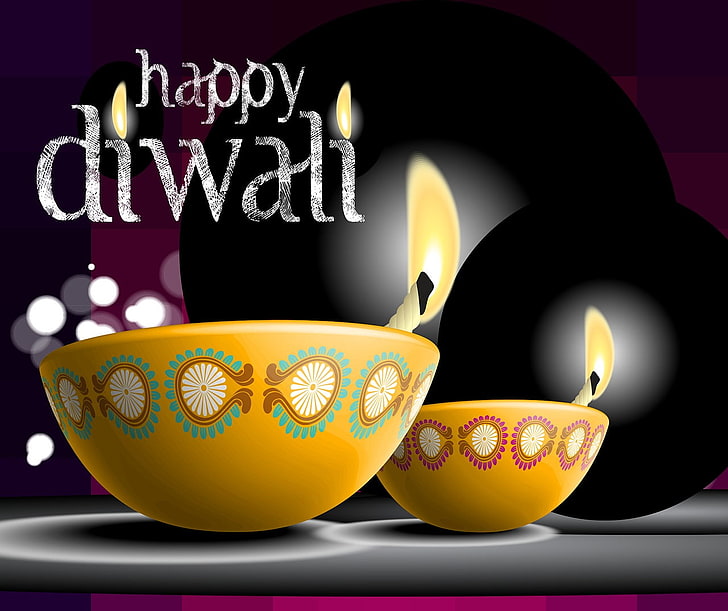 Diwali, metin, HD masaüstü duvar kağıdı