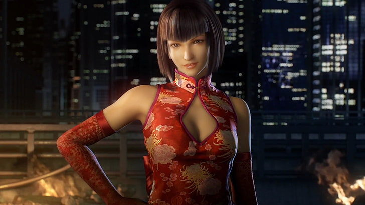 anna Blood Tekken Blood Vengeance Anna Jeux Vidéo Tekken HD Art, sang, Anna, Tekken, Vengeance, Fond d'écran HD