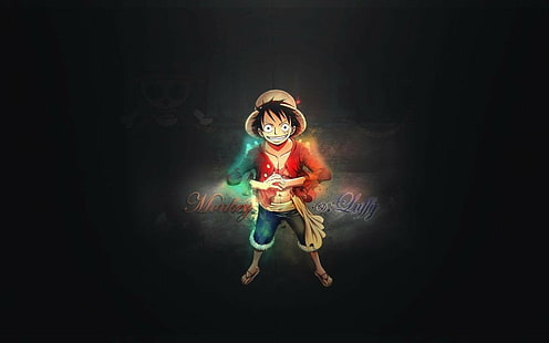 One Piece, Affe D. Ruffy, Anime, HD-Hintergrundbild HD wallpaper