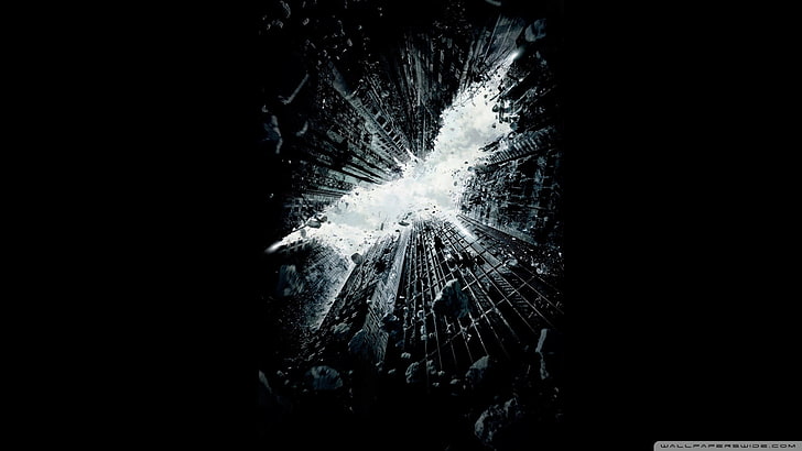 Batman-Logo, Batman, Filme, Filmplakat, The Dark Knight Rises, HD-Hintergrundbild