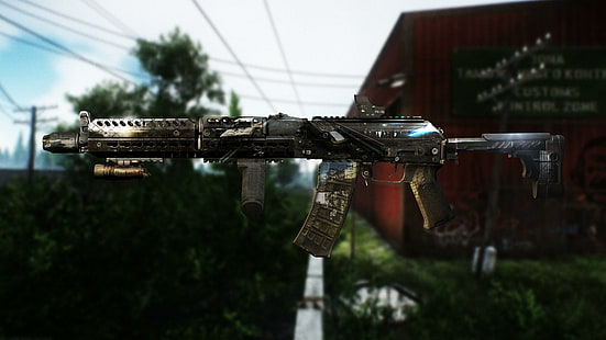 Tarkov, AK-74, 소총에서 탈출, HD 배경 화면 HD wallpaper