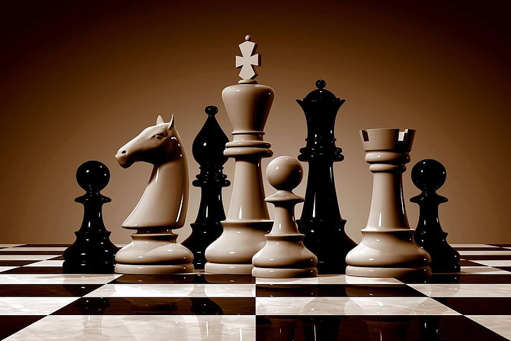 board, chess, classic, game, strategy, HD wallpaper