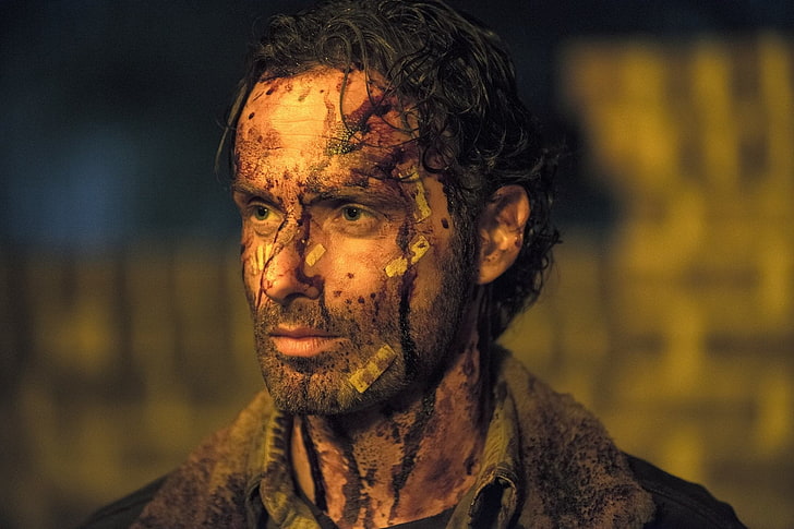 TV-show, The Walking Dead, Andrew Lincoln, Rick Grimes, HD tapet