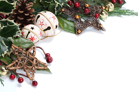 stella decorazioni natalizie, Capodanno, Natale, decorazione, Sfondo HD HD wallpaper