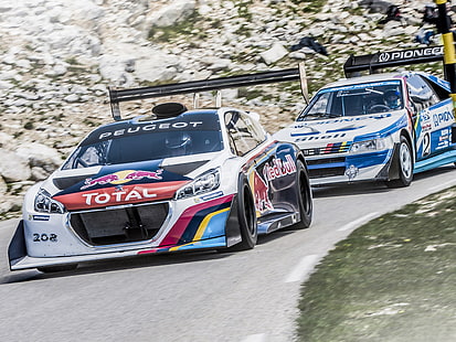 2013, 208, Spitze, Peugeot, Hechte, Rennen, Rennen, t16, HD-Hintergrundbild HD wallpaper