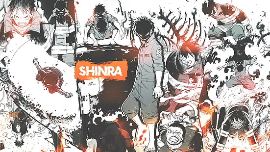 Anime, Fire Force, Shinra Kusakabe, Sfondo HD HD wallpaper