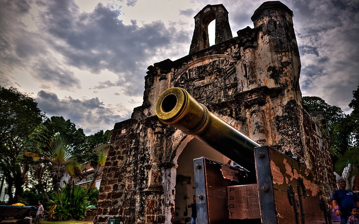 крепост фамоза в Малака, HD тапет
